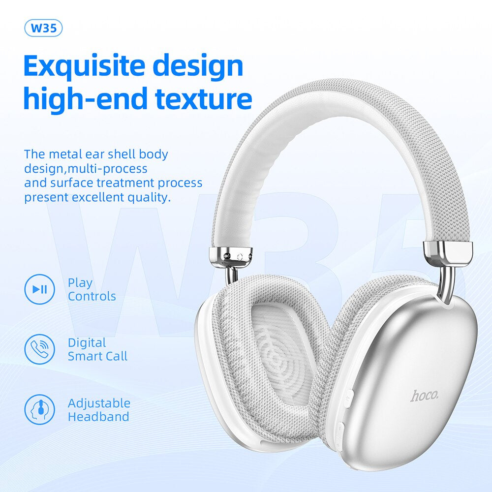 Wireless Bluetooth 5.3 Headphones Mic Noise Cancelling Headsets Stereo Sound Earphones Sports Gaming Headphones Supports TF